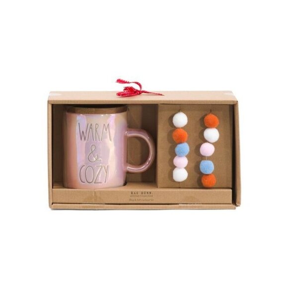 Rae Dunn Other - Rae Dunn ~ Warm And Cozy Garland Mug Set